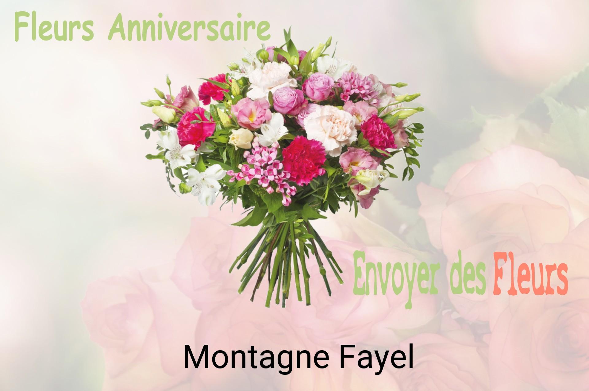 Bouquet de fleurs d’anniversaire livré à Montagne-Fayel