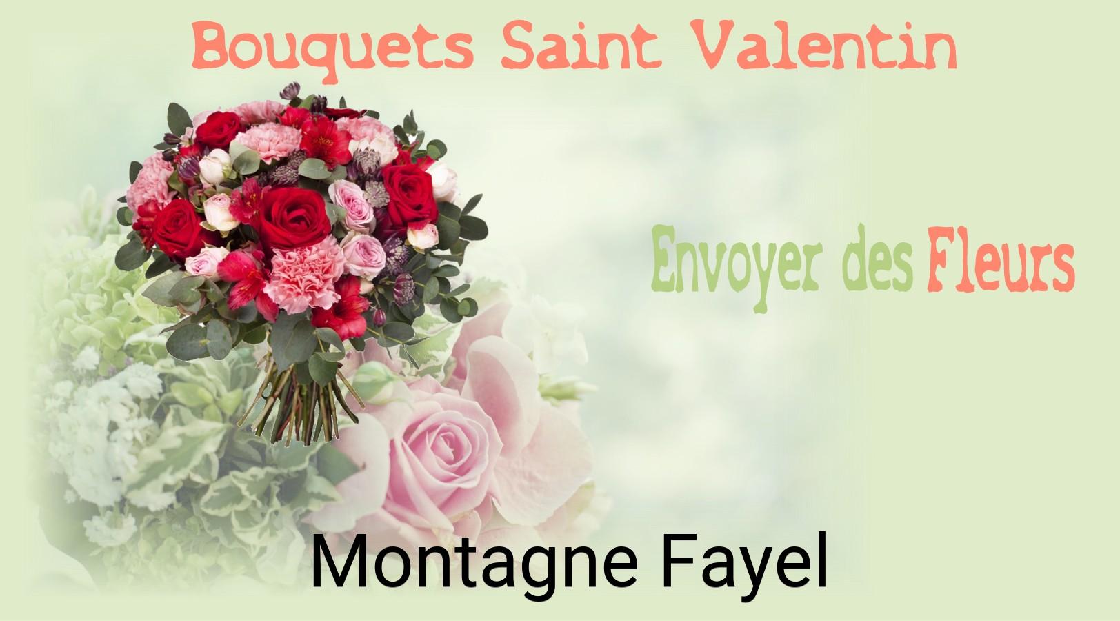 Roses de Saint-Valentin livrées à Montagne-Fayel